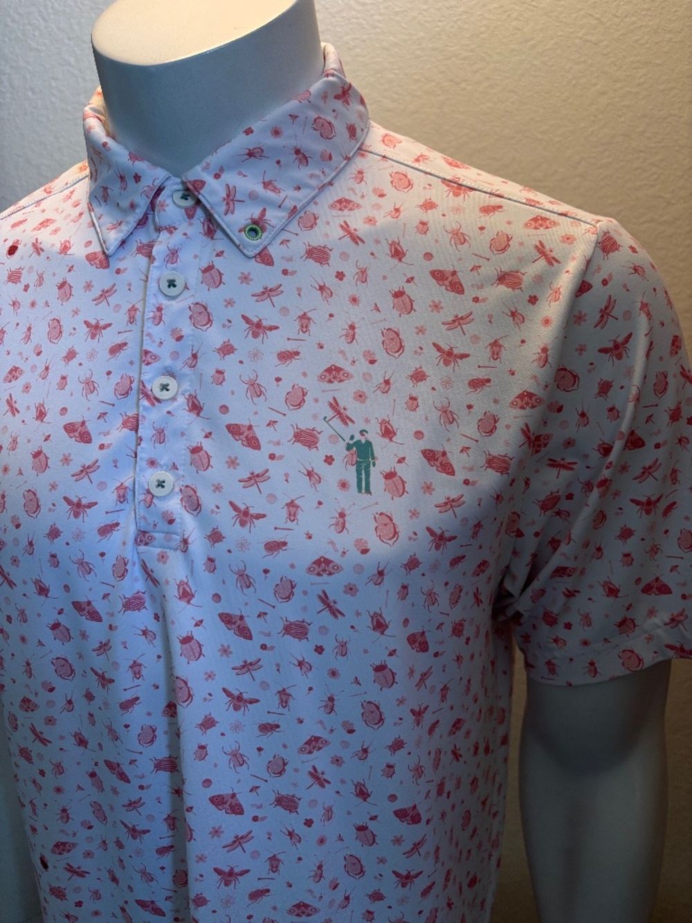 Nice mens medium William Murray golf polo